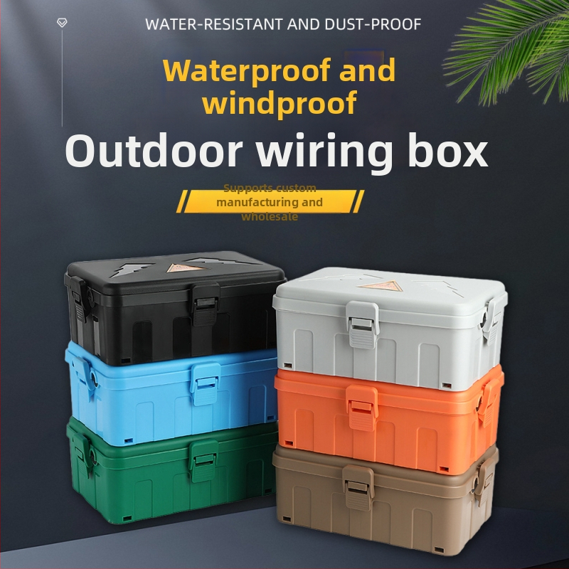 Väline veekindel ühenduste kast, tuule- ja tolmukindel, suur maht