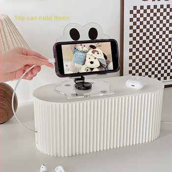 Rakstāmgaldska kabelu vadības kaste | plastmasa, mūsdienīgs vienkāršs stils, galda uzglabāšana, Lemon book zīmols