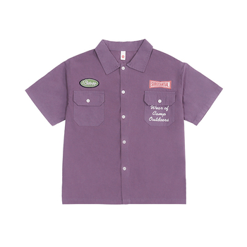 Bērnu krekliņš ar karikatūras tīģeri, īsās piedurknes, apaļā kakla izgriezums, kokvilna, vasara 2025