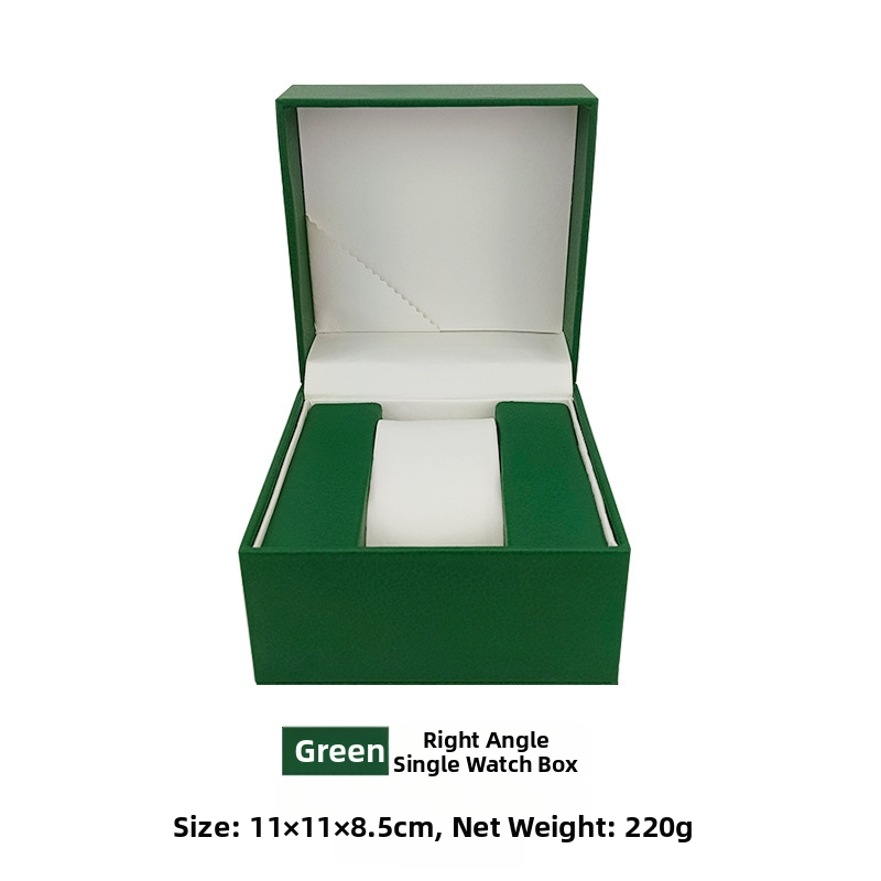 Кръгла PU кутия за часовник – персонализирана, ситопечат, PU кожа, подаръчна опаковка, универсална опаковка