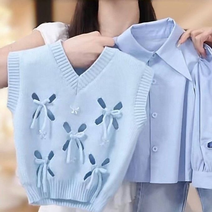 Meiteņu trīsdaļīgs rudens komplekts ar corduroy audumu un 50-70% trušu kažokādas, mīkstai apdarei, garas piedurknes, bez kapuces, zīdaiņiem 0-1 gadi