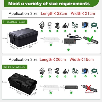 ALLIFEMAX Veekindel ühenduste kasti välistingimustes ja siseruumide kasutamiseks