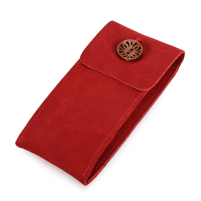 Чанта за часовник от естествена телешка кожа, портативна за механични часовници; печат на лого, персонализиране на обработката и лицензирана частна марка