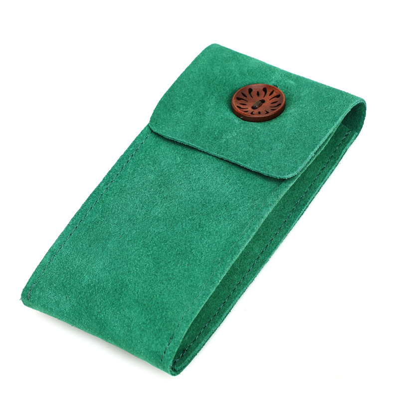 Чанта за часовник от естествена телешка кожа, портативна за механични часовници; печат на лого, персонализиране на обработката и лицензирана частна марка