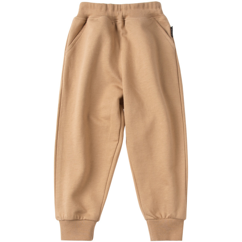 Bērnu kokvilnas terry sporta bikses – universāla, vidējā josta ar elastīgu gumiju, karikatūras raksts, 99% kokvilna, pavasaris un rudens