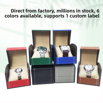 Шкатулка за часовници – Персонализирана, Унисекс дисплей и съхранение, Готова за опаковане като подарък