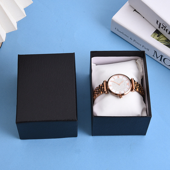 Кутия за показване на часовници (Произход: Zhejiang; Материал: хартия; Изработка: полу ръчна и полу-механична; Модел: кутия за часовници; Назначение: подаръчна опаковка, опаковка за бижута)