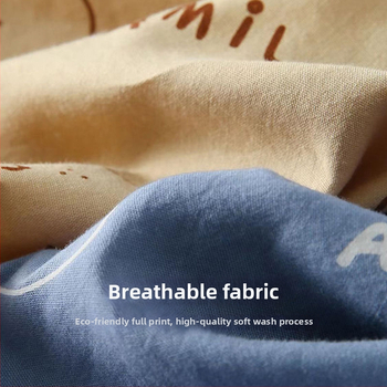 Bērnu bikses, karikatūras raksts, vidējā josta, gumijas josta (74% viskoze)