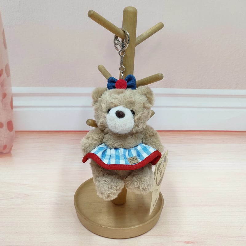 Snot Bear Qiaoqiao мечешка плюшена висулка – ключодържател, пълнеж от ПП памук, за деца 7–14 години