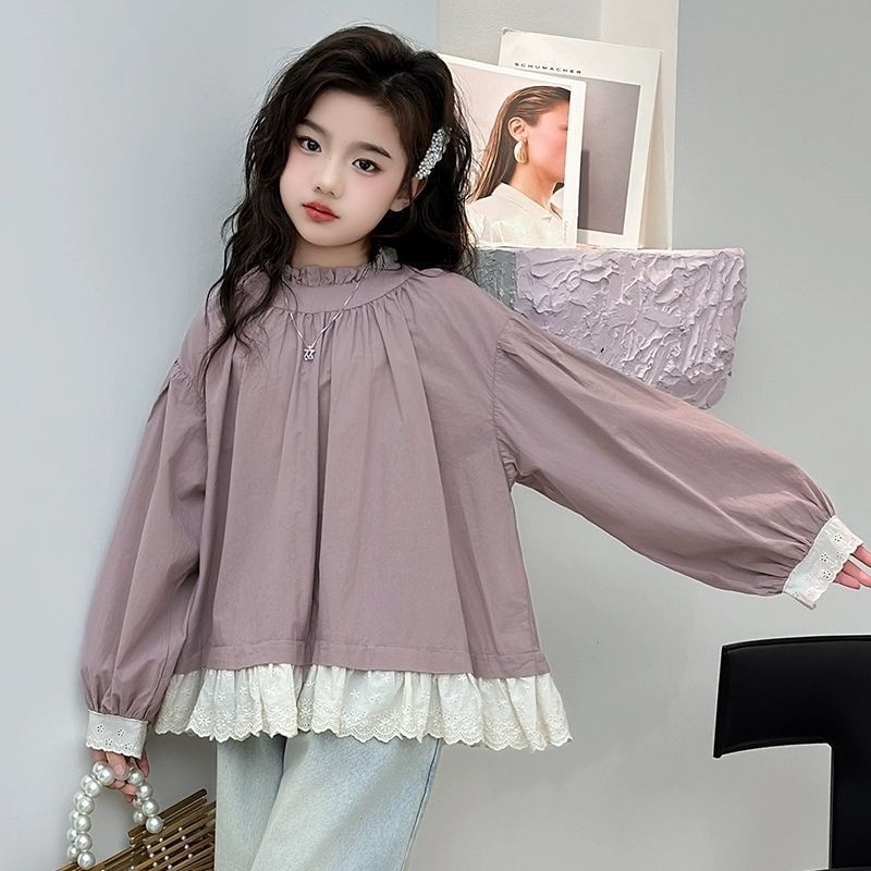 Meiteņu korduroja divu daļu komplekts: garām piedurknēm tops un bikses, rudens sezona, mīksts audums