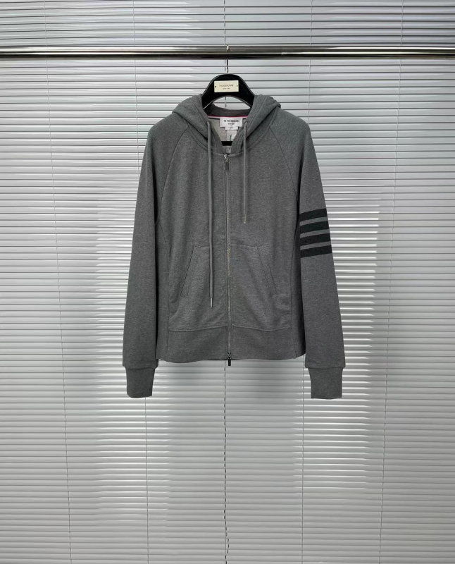 Hooded sweatshirt s zipom, uski kroj, 100% pamuk terry, jesen
