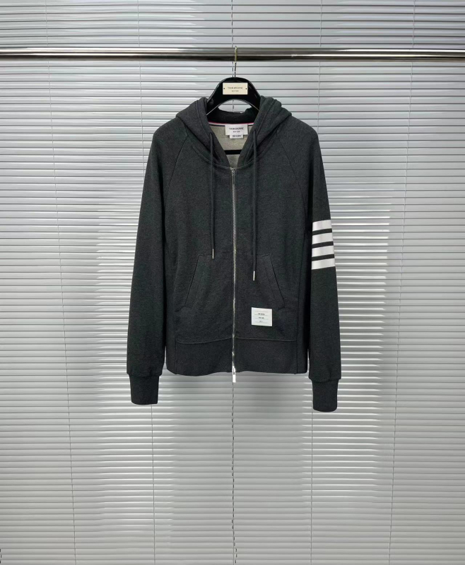 Hooded sweatshirt s zipom, uski kroj, 100% pamuk terry, jesen