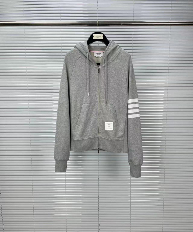 Hooded sweatshirt s zipom, uski kroj, 100% pamuk terry, jesen