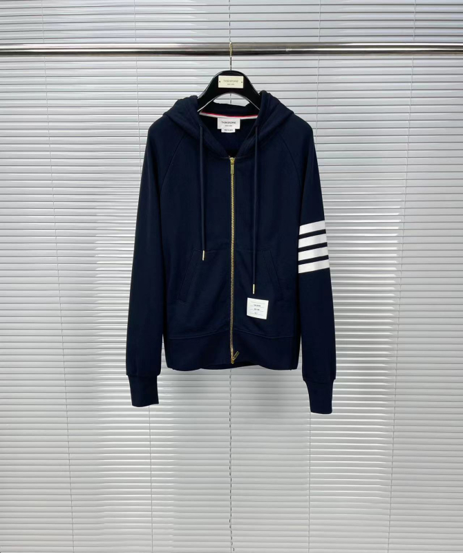 Hooded sweatshirt s zipom, uski kroj, 100% pamuk terry, jesen