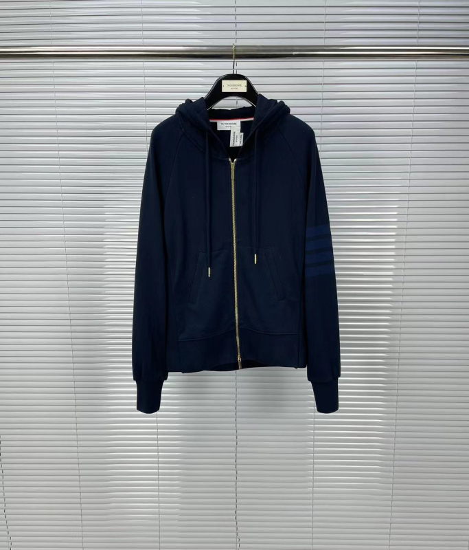Hooded sweatshirt s zipom, uski kroj, 100% pamuk terry, jesen