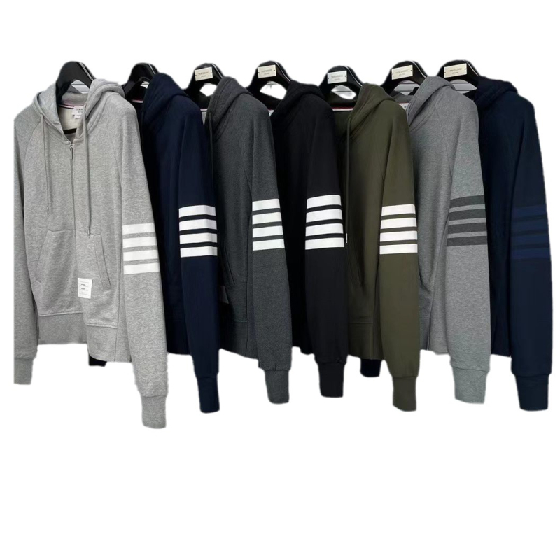 Hooded sweatshirt s zipom, uski kroj, 100% pamuk terry, jesen
