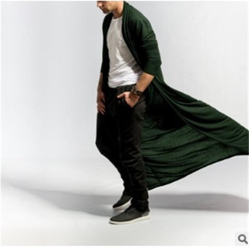 Мъжко палто от памук‑смес, тънка ветровка с лацкан, едноредово закопчаване, лек