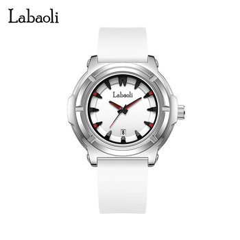 Labaoli ženski kvarcni sat – brojčanik 44 mm, PE21 mehanizam, silikon narukvica, vodootpornost 30 m