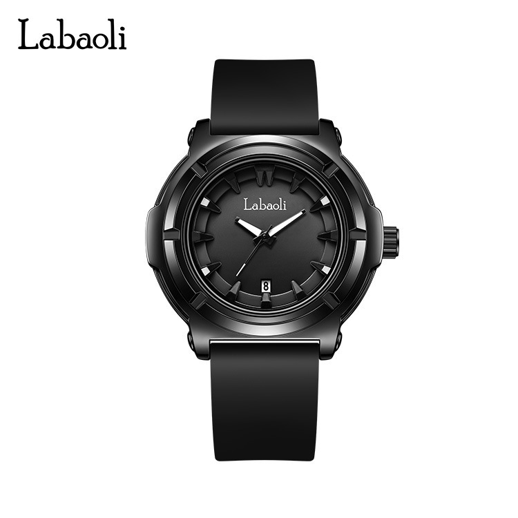 Labaoli ženski kvarcni sat – brojčanik 44 mm, PE21 mehanizam, silikon narukvica, vodootpornost 30 m
