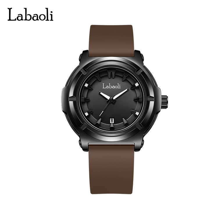 Labaoli ženski kvarcni sat – brojčanik 44 mm, PE21 mehanizam, silikon narukvica, vodootpornost 30 m