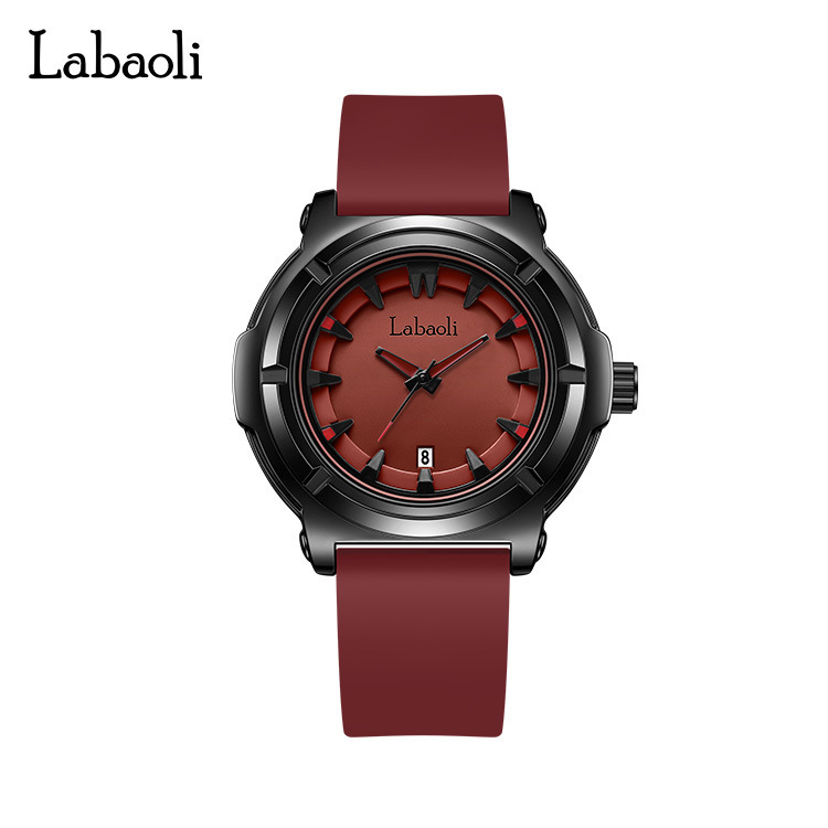 Labaoli ženski kvarcni sat – brojčanik 44 mm, PE21 mehanizam, silikon narukvica, vodootpornost 30 m