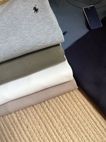 Meeste 100% puuvillane pullover ponni tikandiga, ümmarguse kaelusega, pikkade varrukatega