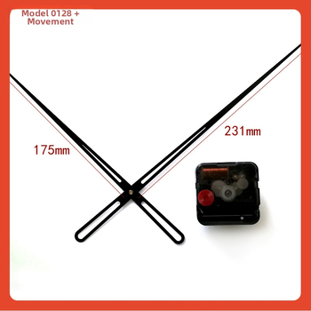 Кварцов часовников механизъм със плавно движение на секундите, метален корпус, прост и модерен стил, произход Китай (континентален)