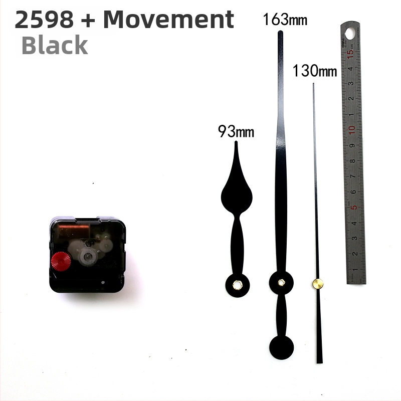 Кварцов часовников механизъм със плавно движение на секундите, метален корпус, прост и модерен стил, произход Китай (континентален)