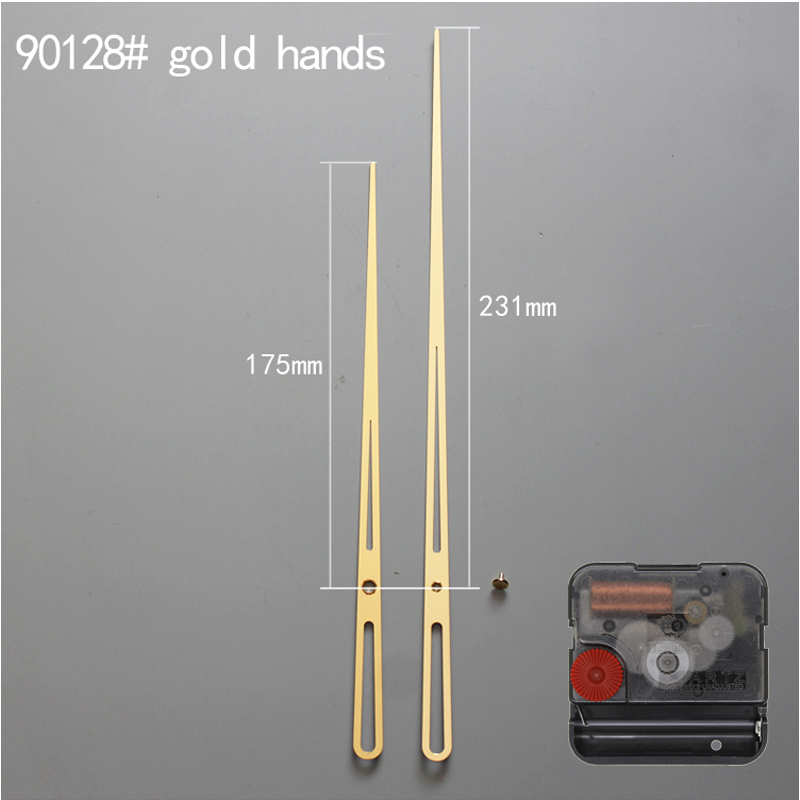 Кварцов часовников механизъм със плавно движение на секундите, метален корпус, прост и модерен стил, произход Китай (континентален)