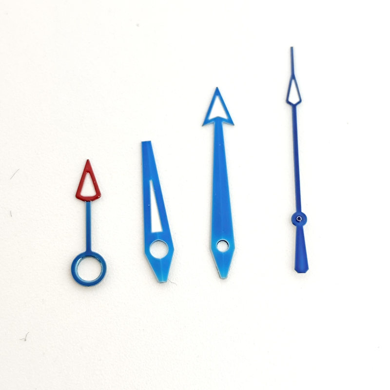 Fosforiseeruvad kellakäed NH35 mehhanismile, mudel 6010