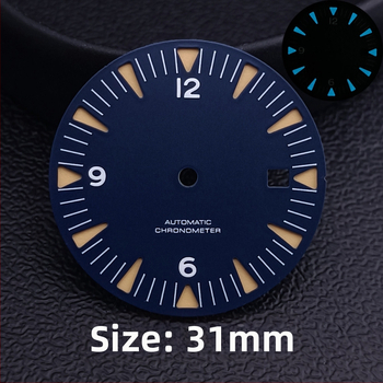 Модификация на часовник: корпус от неръждаема стомана в стил Seamaster за механичен ход 8215, ширина на ушите 20 мм