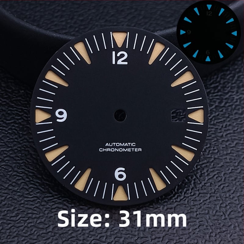 Модификация на часовник: корпус от неръждаема стомана в стил Seamaster за механичен ход 8215, ширина на ушите 20 мм