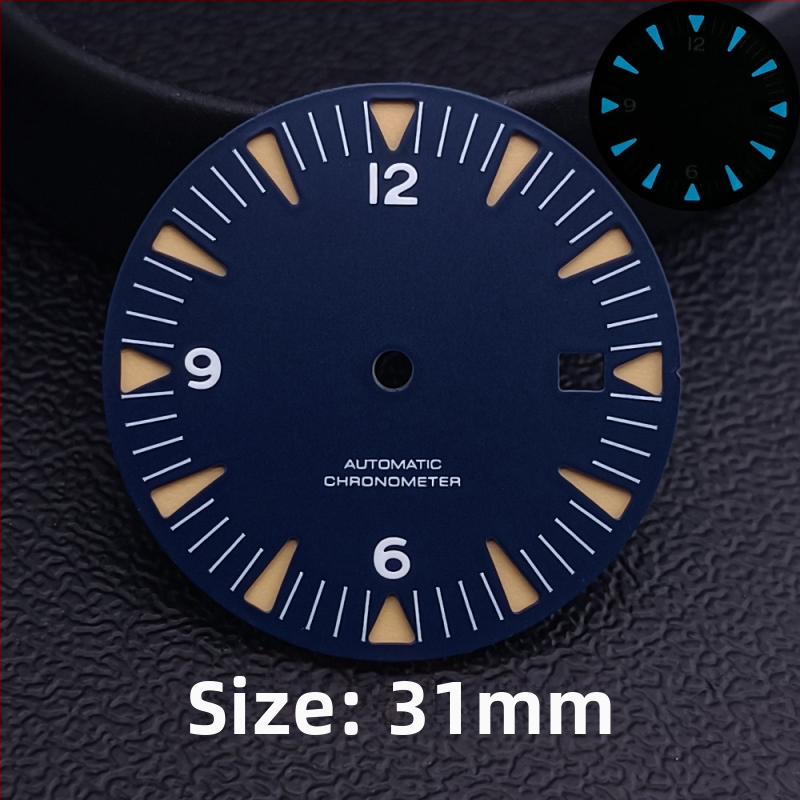 Модификация на часовник: корпус от неръждаема стомана в стил Seamaster за механичен ход 8215, ширина на ушите 20 мм