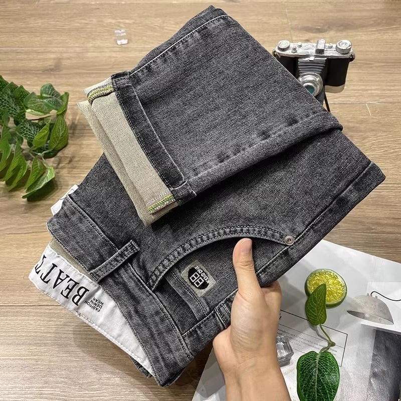 Vyriski džinsai – Tapered kirpimas, vidutinio aukščio juosmuo, džinsinis audinys su elastanu, Tucano/Woodpecker