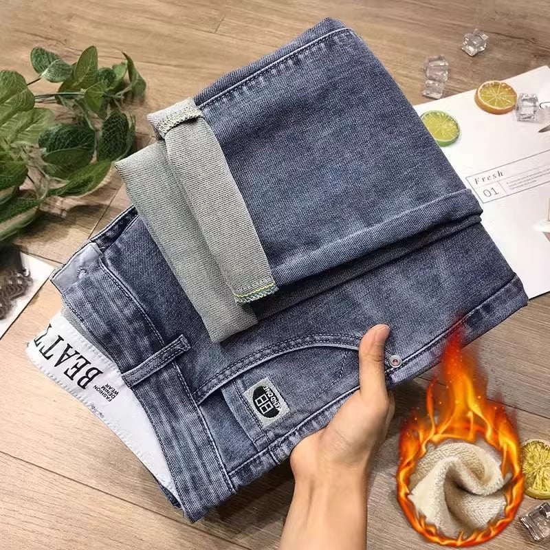 Vyriski džinsai – Tapered kirpimas, vidutinio aukščio juosmuo, džinsinis audinys su elastanu, Tucano/Woodpecker