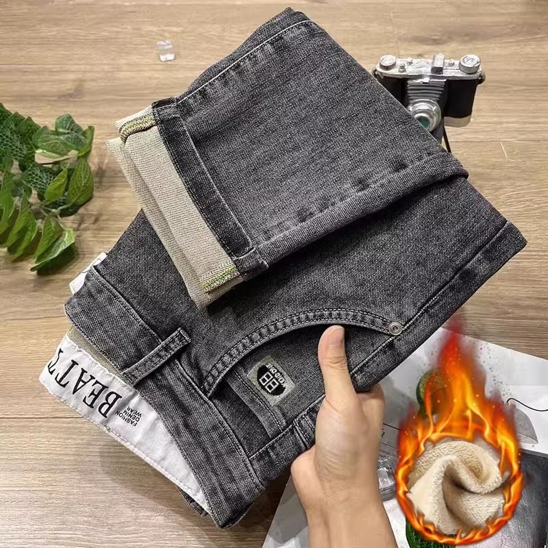 Vyriski džinsai – Tapered kirpimas, vidutinio aukščio juosmuo, džinsinis audinys su elastanu, Tucano/Woodpecker