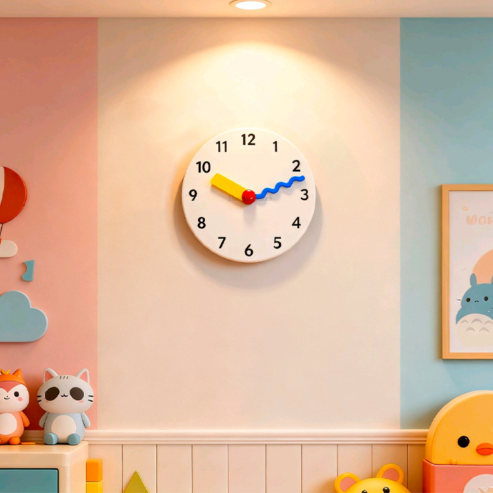 Безшумен кварцов механизъм за часовник със акрилни стрелки, DIY стенен часовник комплект, пластмасов корпус, дължини на осите 13–31 мм