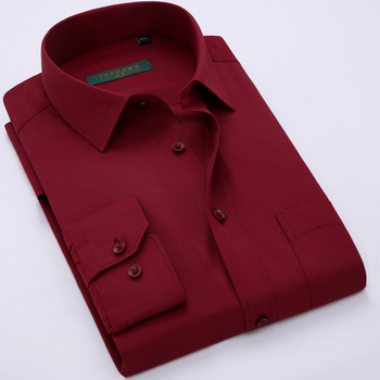 Marškiniai vyrams Korejos stiliaus kardigano įspūdžio, ilgomis rankovėmis, kvadratinė apykaklė, siauras kirpimas, medvilnės-poliesterio mišinys (60% poliesterio)