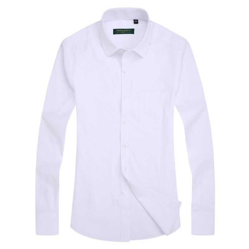 Marškiniai vyrams Korejos stiliaus kardigano įspūdžio, ilgomis rankovėmis, kvadratinė apykaklė, siauras kirpimas, medvilnės-poliesterio mišinys (60% poliesterio)