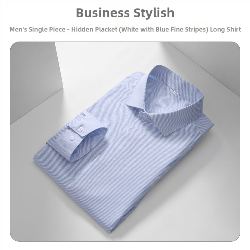 Meeste triibuline pikkade varrukatega särk, slim-fit lõige, bambuskiud, triikimata, kortsuvastane, masinpesu