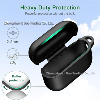 Carcasă din silicon pentru AirPods Pro 3, protecție, turnare prin injecție, compatibilă cu AirPods Pro 3