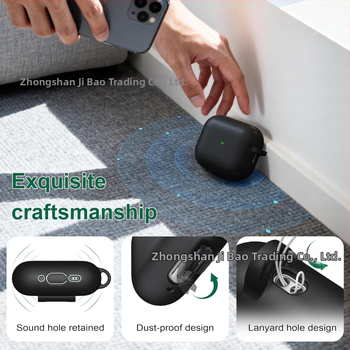 Carcasă din silicon pentru AirPods Pro 3, protecție, turnare prin injecție, compatibilă cu AirPods Pro 3