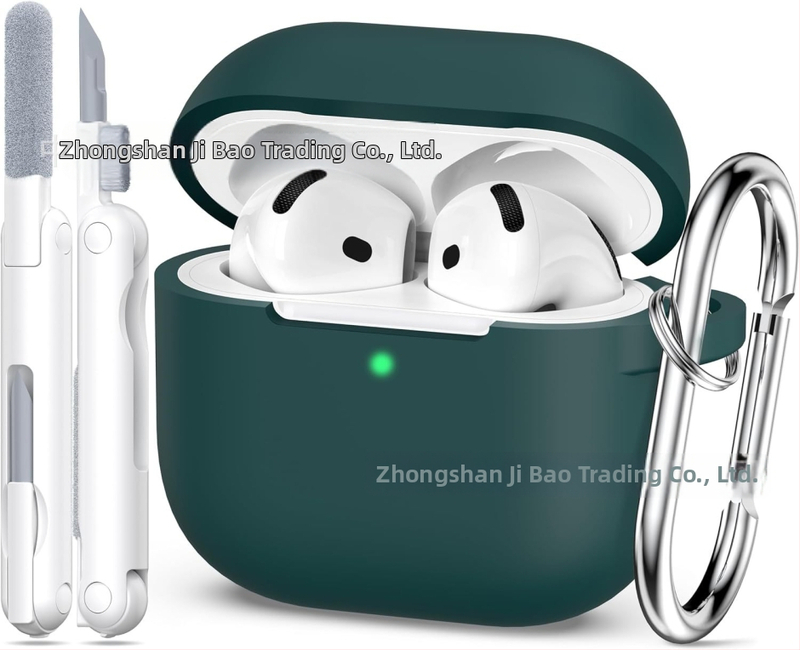 Carcasă din silicon pentru AirPods Pro 3, protecție, turnare prin injecție, compatibilă cu AirPods Pro 3