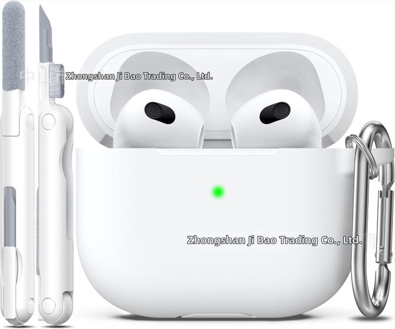 Carcasă din silicon pentru AirPods Pro 3, protecție, turnare prin injecție, compatibilă cu AirPods Pro 3