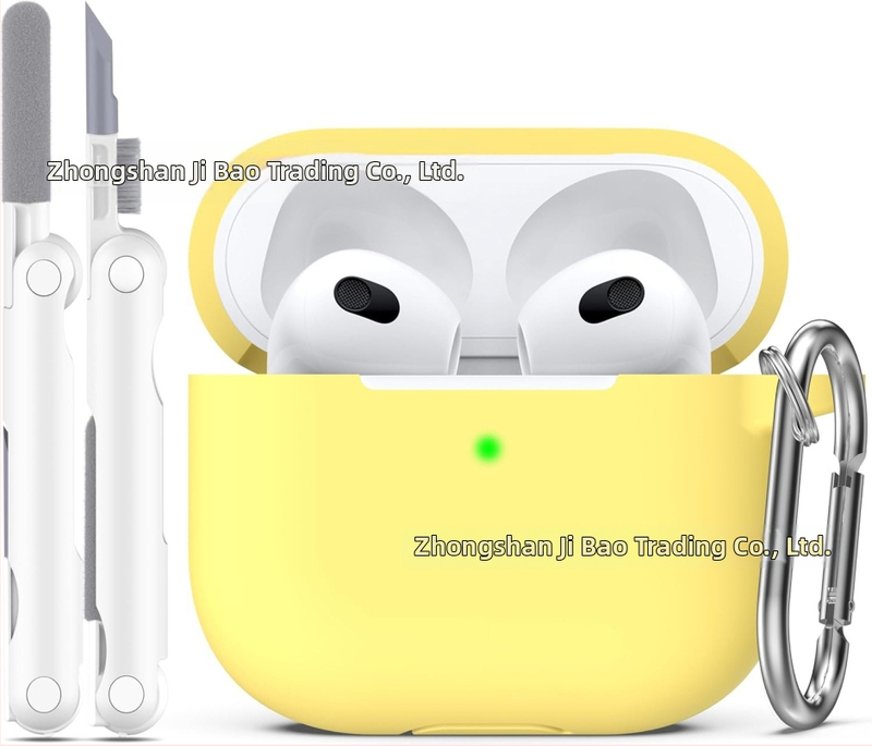 Carcasă din silicon pentru AirPods Pro 3, protecție, turnare prin injecție, compatibilă cu AirPods Pro 3