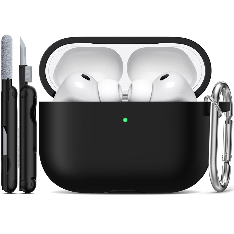 Carcasă din silicon pentru AirPods Pro 3, protecție, turnare prin injecție, compatibilă cu AirPods Pro 3