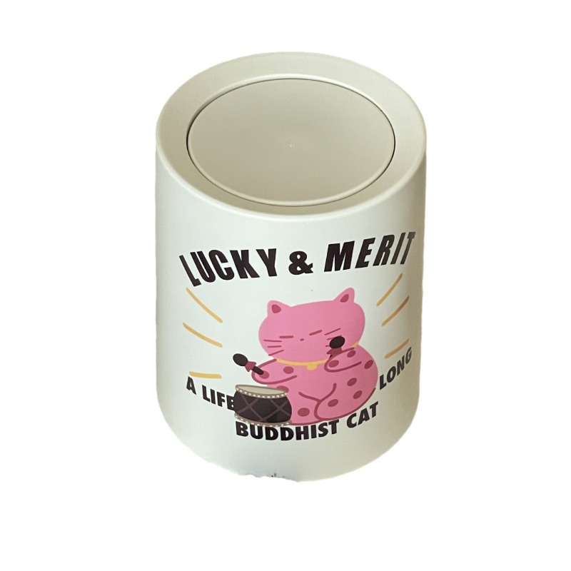 Κάδος απορριμμάτων με καπάκι και ρόδες, πλαστικός, χωρητικότητα 10 λίτρων, οικιακή χρήση