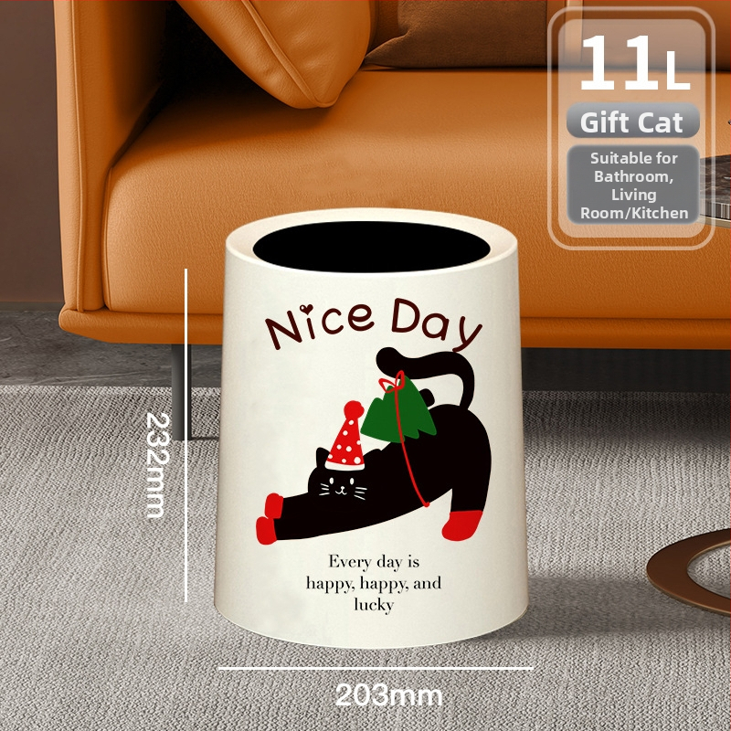 Κάδος απορριμμάτων με καπάκι και ρόδες, πλαστικός, χωρητικότητα 10 λίτρων, οικιακή χρήση