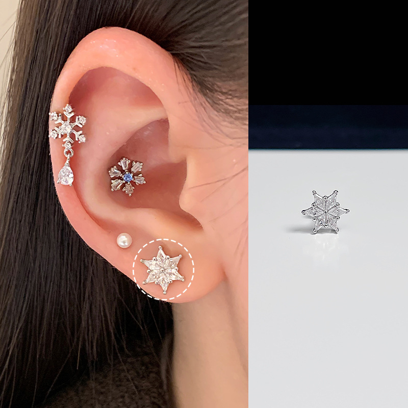 Kõrvarõngad SWEETY Titani teras Geomeetriline kujundus | Kerge luksuslik stiil | Roostevabast terasest kõrvapost