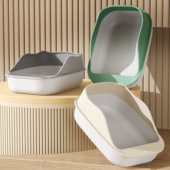 Κουτί άμμου γάτας με ημικλειστό σχέδιο, υλικό PP, Rainbow μάρκα